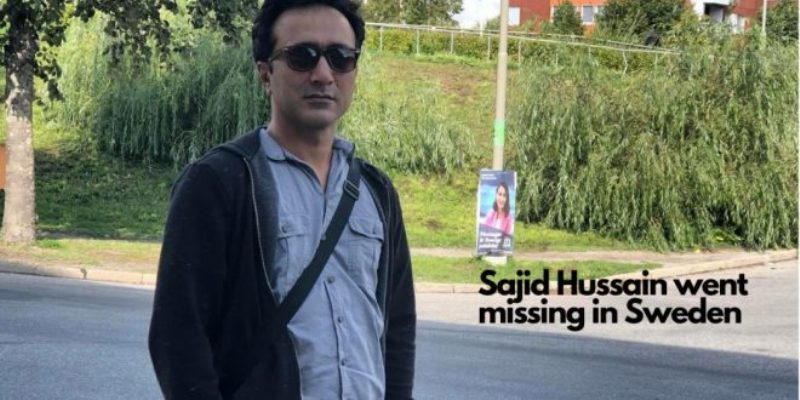 Baloch journalist goes missing in Sweden, Baloch National Movement doubts ISI's role 