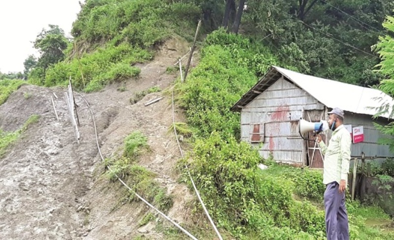 Chittagong: Authorities set up shelter homes fearing landslides due to heavy rains