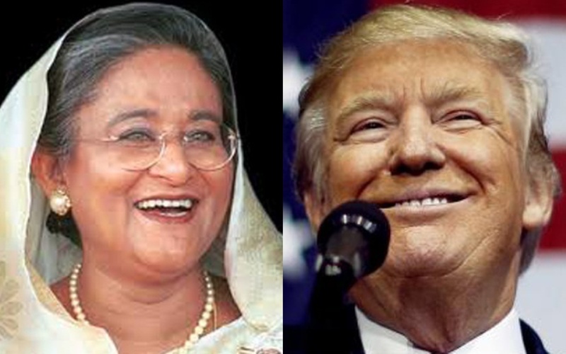 PM Hasina writes to US President Trump seeking extradition of Bangabandhu killer