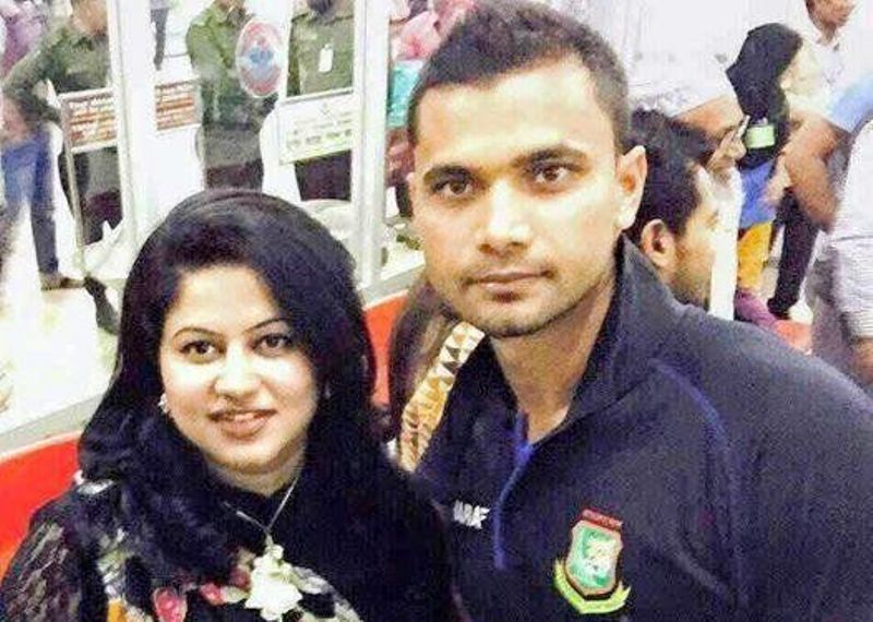 Mashrafe Mortaza's wife is now COVID-19 infected 