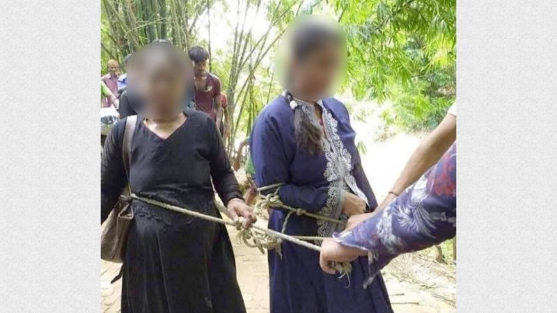 Cox's Bazar: Mother, daughter tied up and humiliated; NHRC to provide legal support to victims Cox's Bazar: Mother, daughter tied up and humiliated; NHRC to provide legal support to victims