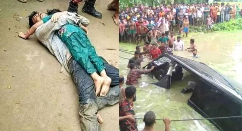 Eight of a family killed in Mymensingh microbus accident 