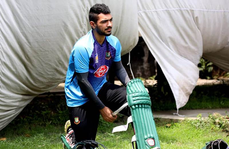 Cricket Saif Hasan eager to play against Sri Lanka