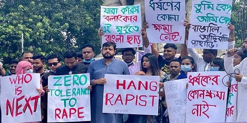 Expatriate Bengalis protest against rape