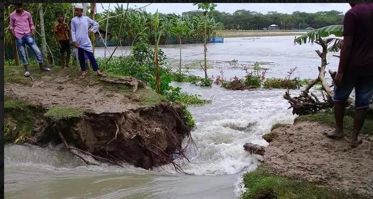 Prawn farms swept away by Cyclone Amphan in Bagerhat