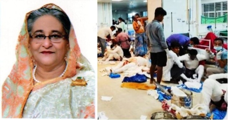 Mosque blast: PM Hasina grants Tk500,000 each for families of deceased