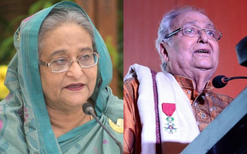 PM Hasina pays tribute to late actor Soumitra Chatterjee PM Hasina pays tribute to late actor Soumitra Chatterjee