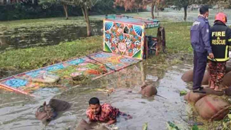 Nine killed in Chapainawabganj road accident