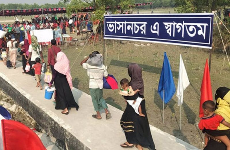 1700 Rohingya to move to Bhasan Char in second phase