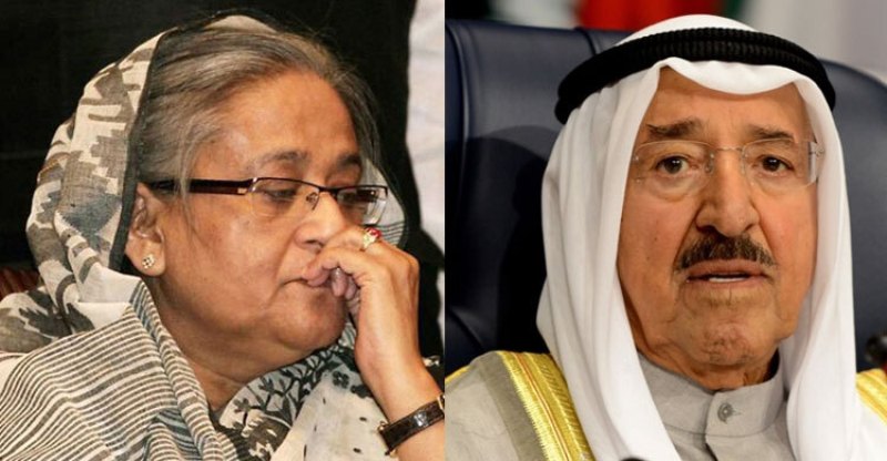 Sheikh Hasina condoles the demise of Kuwait's Emir