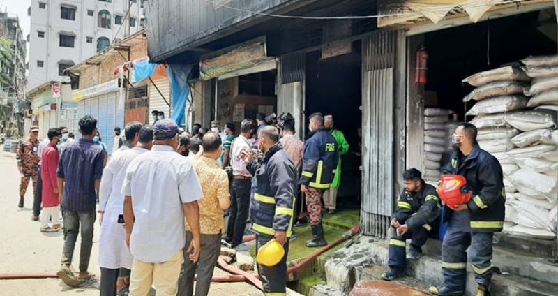 Fire at Chemical Godown in Old Dhaka, 4 dead