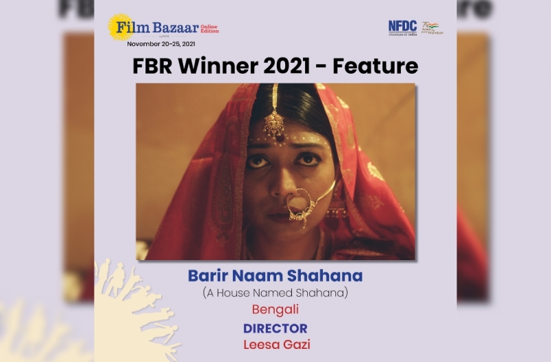 Leesa Gazi's Barir Naam Shahana wins award at Film Bazaar 2021