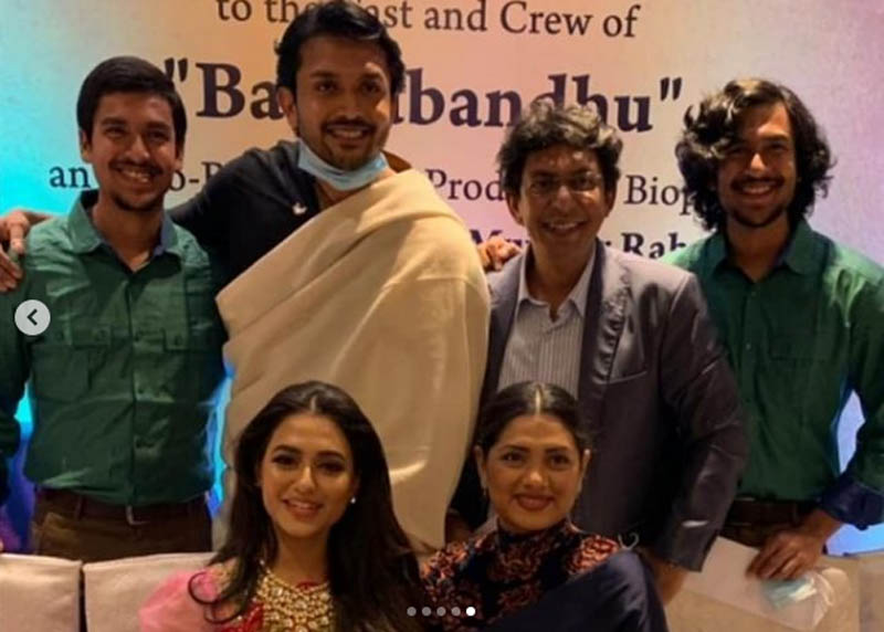 Mumbai: Shooting of Bangabandhu biopic starts Mumbai: Shooting of Bangabandhu biopic starts