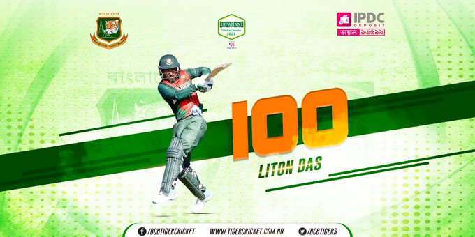 Liton ensures Bangladesh thumping victory against Bangladesh