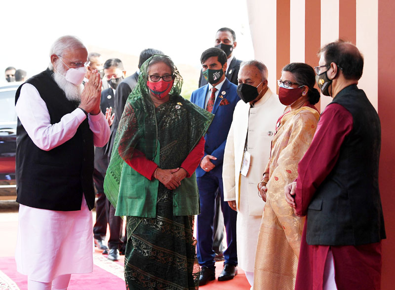 Indian PM Modi to visit Hindu temple, meet PM Hasina on day 2 of Bangladesh trip Indian PM Modi to visit Hindu temple, meet PM Hasina on day 2 of Bangladesh trip