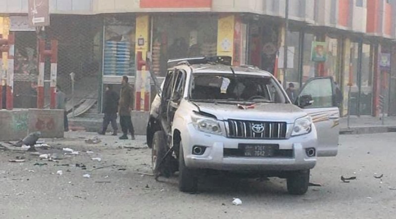 Blast targets government official's car in Kabul
