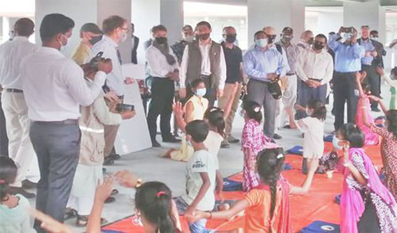 Bangladesh: A group of 10 heads of missions visited Rohingyas camp in Bhashanchar Bangladesh: A group of 10 heads of missions visited Rohingyas camp in Bhashanchar