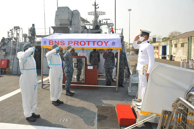 Bangladesh Navy ship Prottoy visits Mumbai Bangladesh Navy ship Prottoy visits Mumbai