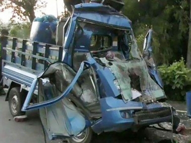 Three killed in Netrokona road accident
