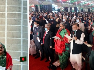 Prime Minister Hasina vows to build a prosperous, non-communal Sonar Bangla