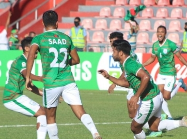 SAFF: Bangladesh misses final berth after controversial penalty goal during Nepal fixture