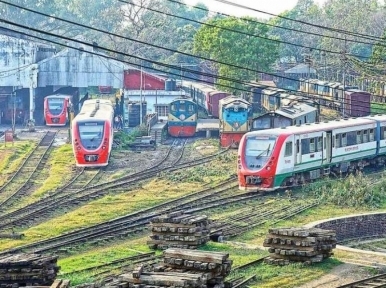 Bangladesh Railways incurring loss of Tk 654 crore as China-manufactured DEMU trains go out of order