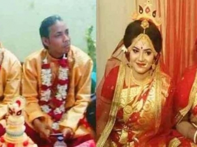 Twin brothers marry twin sisters in Barishal
