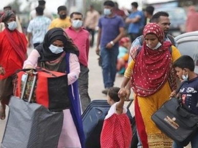 People still returning to Dhaka despite lockdown