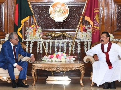 Hamid and Rajapaksa want to exchange experiences between the two countries