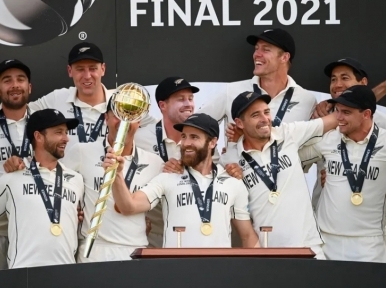 ICC congratulates the Black Caps: The inaugural World Test Champions