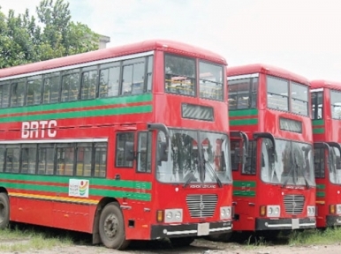 BRTC fare on Dhaka-Narayanganj route has been increased by Tk 10