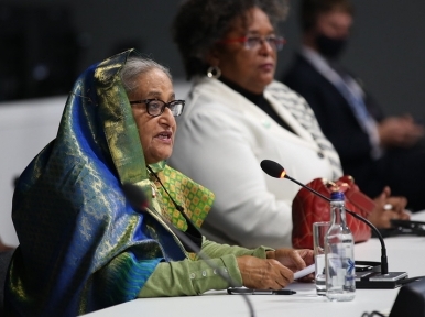 Prime Minister Hasina urges realistic solutions to prevent climate change