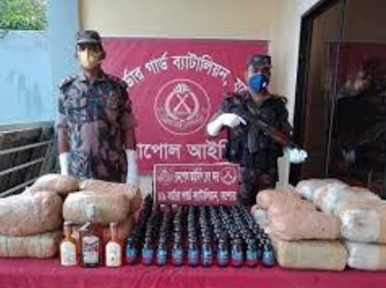 BGB raided and seized drugs worth Tk 88 crore in December