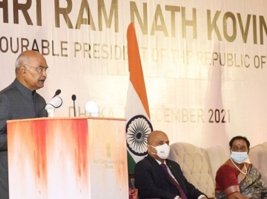 Deeply touched by Bangladesh's affection: Indian President Ram Nath Kovind