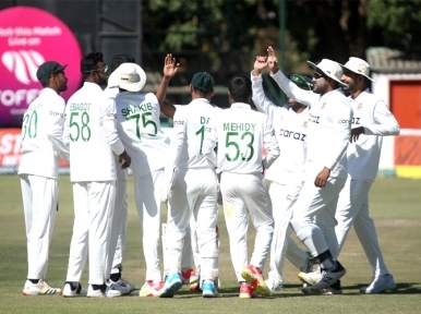 Test: Bangladesh win by 220 runs against host Zimbabwe