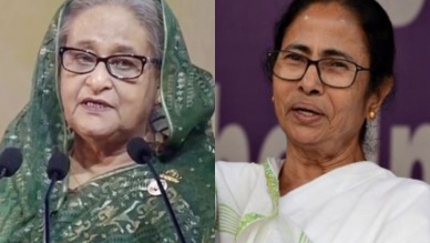Overwhelmed with your message: Indian opposition leader Mamata Banerjee tells PM Hasina