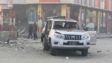 Blast targets government official's car in Kabul
