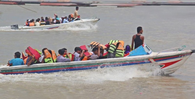 Speedboat service resumes on Banglabazar-Shimulia route after five months