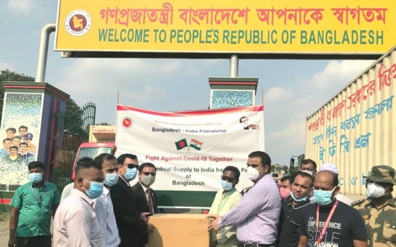 Bangladesh sends second shipment of coronavirus medicines to India Bangladesh sends second shipment of coronavirus medicines to India