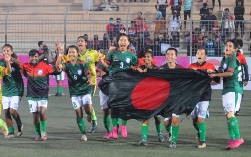 Bangladesh emerge champions in SAFF U-19 Women's Championship Bangladesh emerge champions in SAFF U-19 Women's Championship