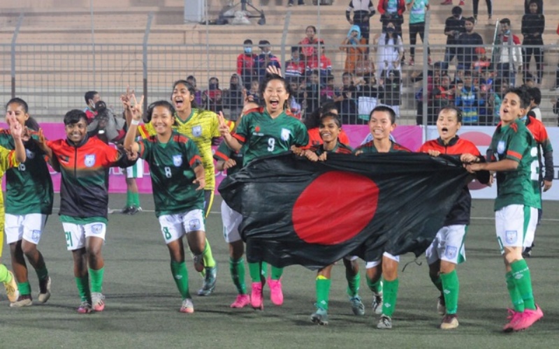 Bangladesh emerge champions in SAFF U-19 Women's Championship