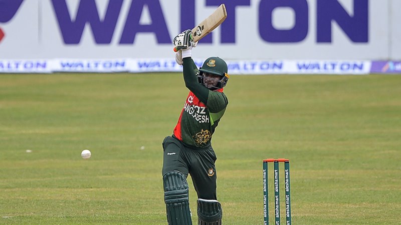 Shakib's unbeaten 96 helps Bangladesh win ODI series against Zimbabwe
