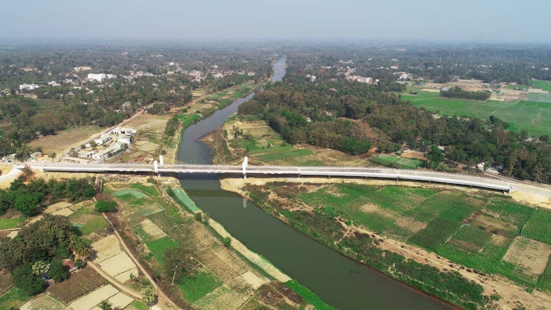 First ever Bangladesh-India river bridge to connect Northeast India with a sea