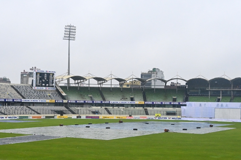 Third day of the Dhaka Test abandoned due to rain