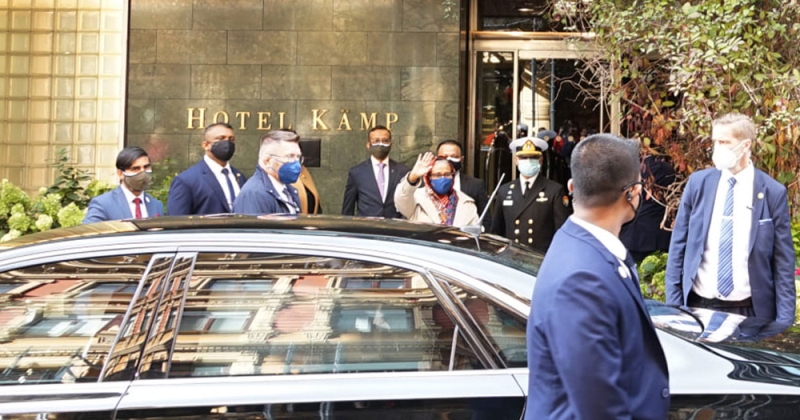 PM Hasina reaches New York from Helsinki to attend UN session PM Hasina reaches New York from Helsinki to attend UN session