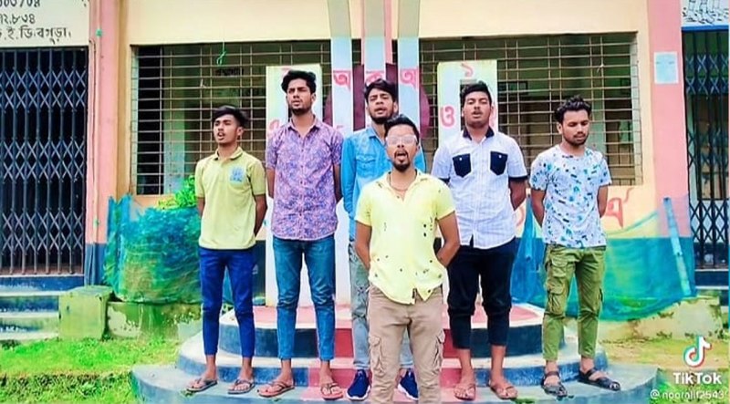 Five arrested for insulting national anthem on TikTok