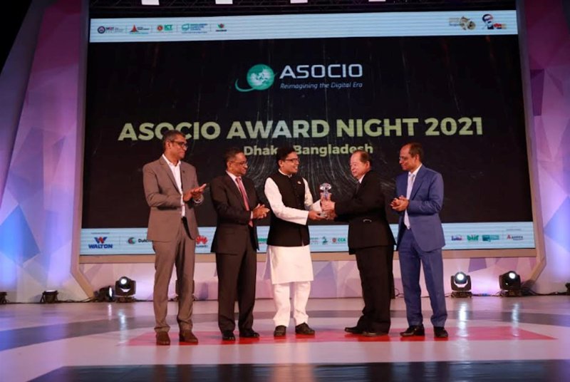 Sajeeb Wazed Joy receives ASOCIO Leadership Award