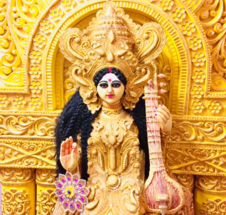 Bangladesh celebrating Saraswati Puja today