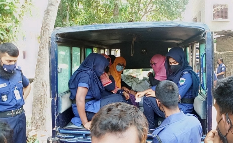 Seven women among eight Jamaat activists arrested in Meherpur