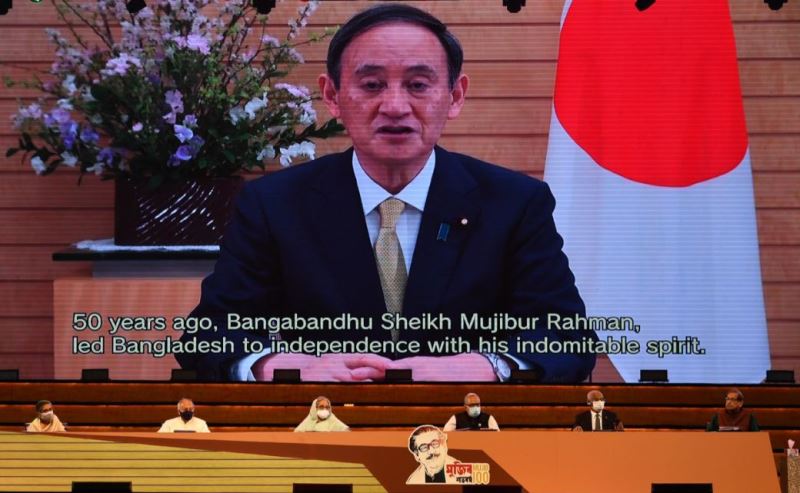 Bangabandhu is the architect of Bangladesh-Japan alliance: Yoshihide Suga Bangabandhu is the architect of Bangladesh-Japan alliance: Yoshihide Suga
